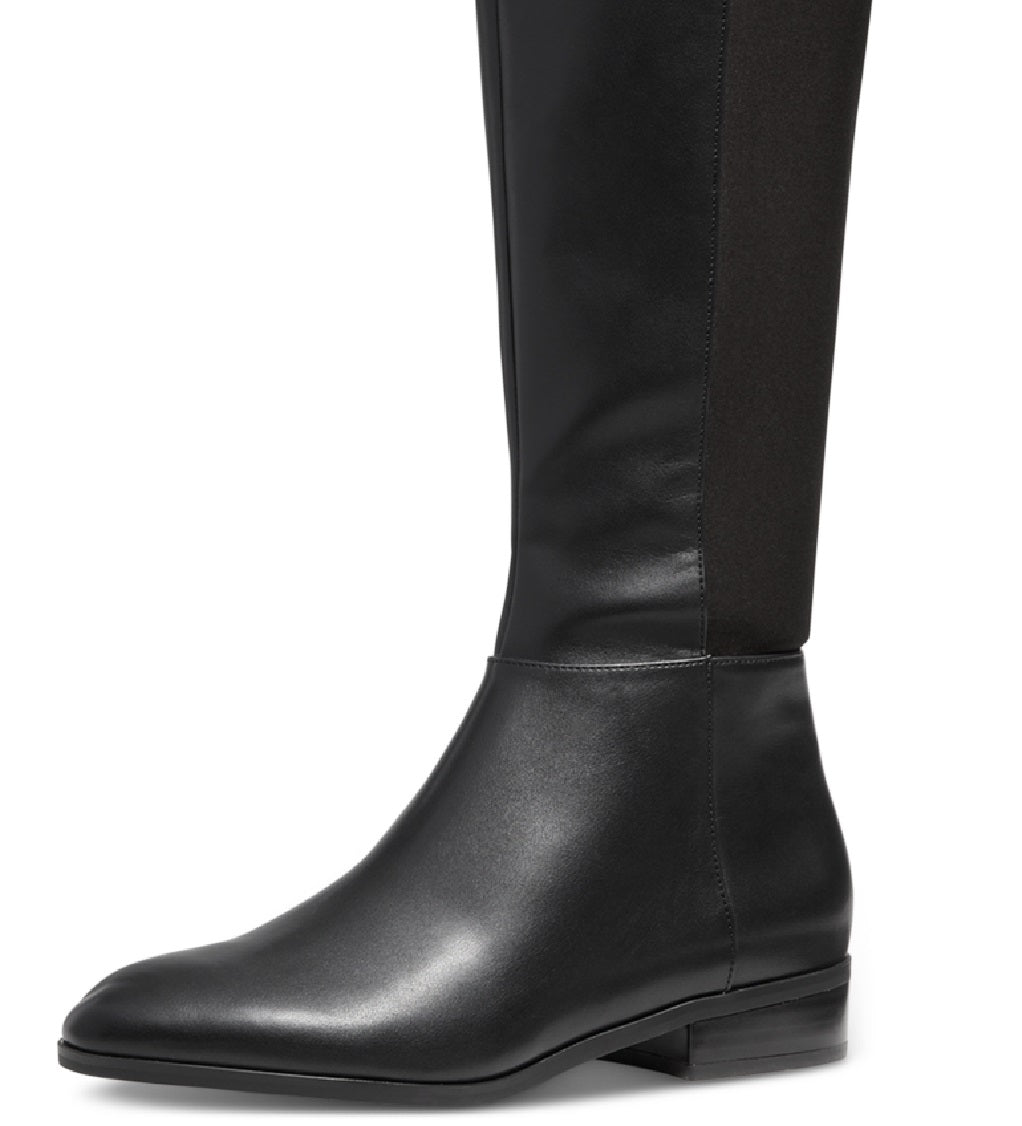 Michael Kors Women's Bromley Flat Boots Black Size 7.5 M