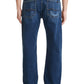 7 For All Mankind Men's Austyn Relaxed Fit Jeans in Twin Peaks Blue Size 34