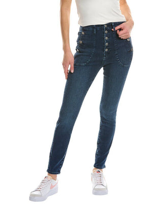 JEN7 Women's Portia Skinny Jeans Blue Size 29