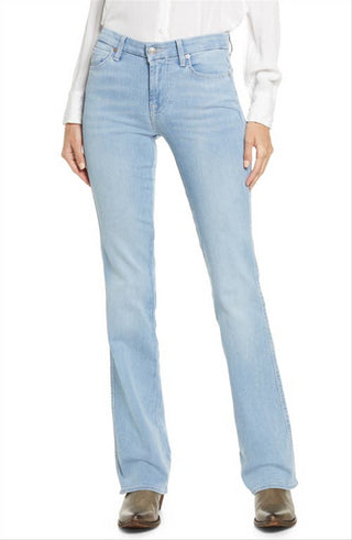 JEN7 Women's Kimmie Flare Leg Jeans Blue Size 30