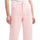 7 For All Mankind Women's Crop Wide leg Jeans Pink Size 18
