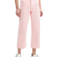 7 For All Mankind Women's Crop Wide leg Jeans Pink Size 18