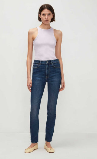 JEN7 Women's No Filter Ultra High Rise Skinny Jeans Blue Size 28