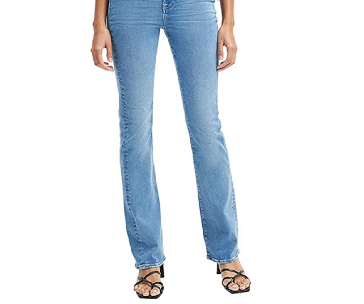 JEN7 Women's No Filter Skinny Bootcut Jeans Blue Size 24