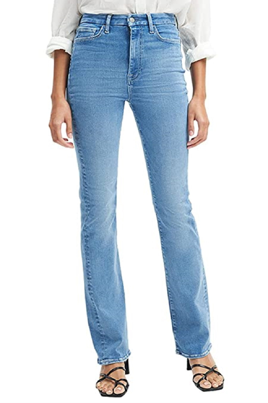 JEN7 Women's No Filter Skinny Boot Jeans Blue Size 25