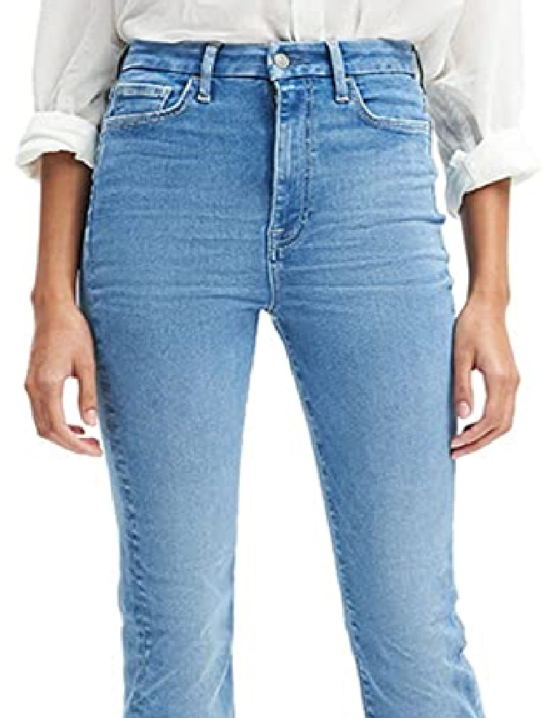 JEN7 Women's No Filter Skinny Boot Jeans Blue Size 25