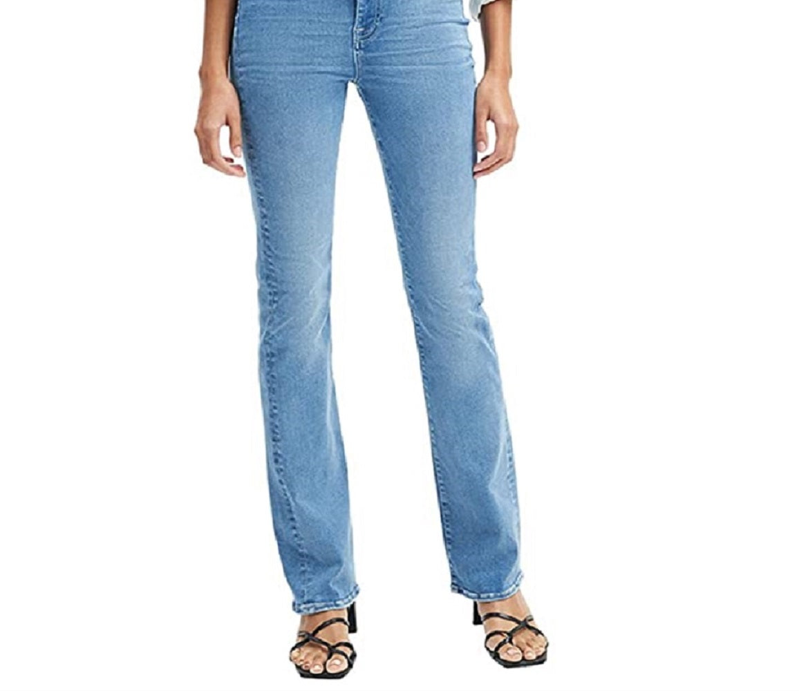 JEN7 Women's No Filter Skinny Bootcut Jeans Blue Size 26