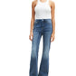 JEN7 Women's Released Hem Trouser Jeans Blue Size 2