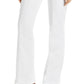 JEN7 Women's High Rise Seam Front Jeans White Size 27