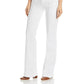 JEN7 Women's High Rise Seam Front Jeans White Size 29
