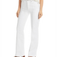 JEN7 Women's High Rise Seam Front Jeans White Size 31