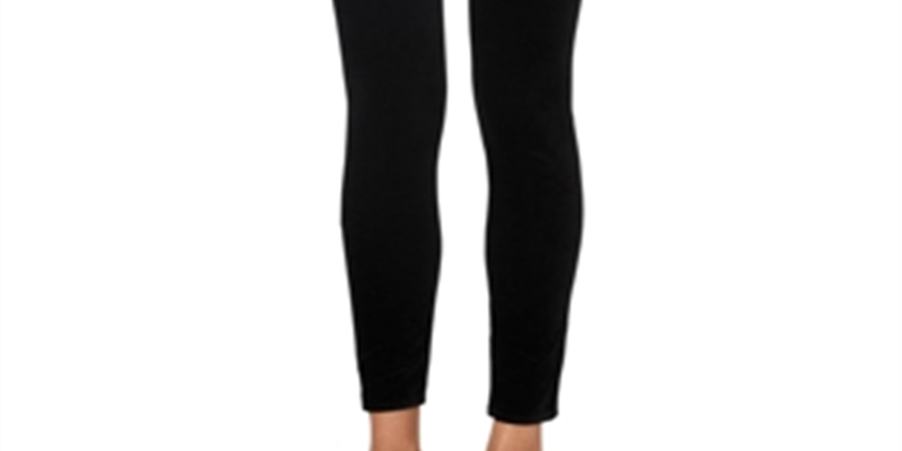 JEN7 Women's Velvet Mid Rise Ankle Skinny Jeans Black Size 29