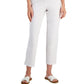 Eileen Fisher Women's Organic Slim Fit Ankle Pants White Size X-Small