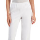 Eileen Fisher Women's Organic Slim Fit Ankle Pants White Size Medium