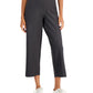 Eileen Fisher Women's Straight Leg Cropped Pants Black Size X-Large