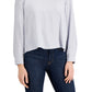 Eileen Fisher Women's Silk Top Blue Size Large