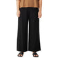 Eileen Fisher Women's Slit Hem Ankle Pants Black Size Small