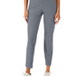 Eileen Fisher Women's Slim Knit Ankle Pants Gray Size Large