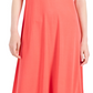 Eileen Fisher Women's Sleeveless V Neck Dress Red Size Petite Large