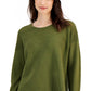 Eileen Fisher Women's Organic Crewneck Top Green Size Medium