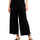 Eileen Fisher Women's Wide Leg Cropped Pants Black Size Small