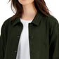 Eileen Fisher Women's Organic Linen Classic Collar Jacket Green Size X-Large