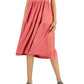 Eileen Fisher Women's Sleeveless Tiered Dress Pink Size Large