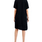 Eileen Fisher Women's V Neck Dress Black Size X-Large