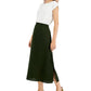 Eileen Fisher Women's Linen Skirt Green Size Large