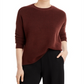 Eileen Fisher Women's Merino Wool Crewneck Sweater Brown Size X-Large