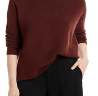 Eileen Fisher Women's Merino Wool Crewneck Sweater Brown Size X-Large