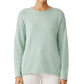 Eileen Fisher Women's Relaxed Drop Shoulder Sweater Green Size Large