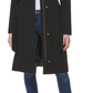 Cole Haan Signature Slick Belted Wool Blend Faux Wrap Coat in Black Size 10