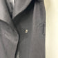 Kenneth Cole Women's Asymmetric Belted Maxi Coat Grey Size 10