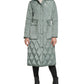 Kenneth Cole Women's Hooded Anorak Coat Green Size Medium