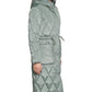 Kenneth Cole Women's Hooded Anorak Coat Green Size Medium