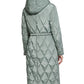 Kenneth Cole Women's Hooded Anorak Coat Green Size Medium