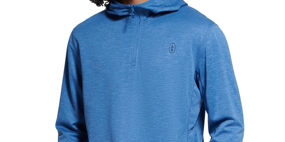 Bass Outdoor Men's Sun Guard Hoodie Blue Size XX-Large