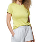 Bass Outdoor Women's Cross Performance Baselayer T-Shirt Yellow Size Small