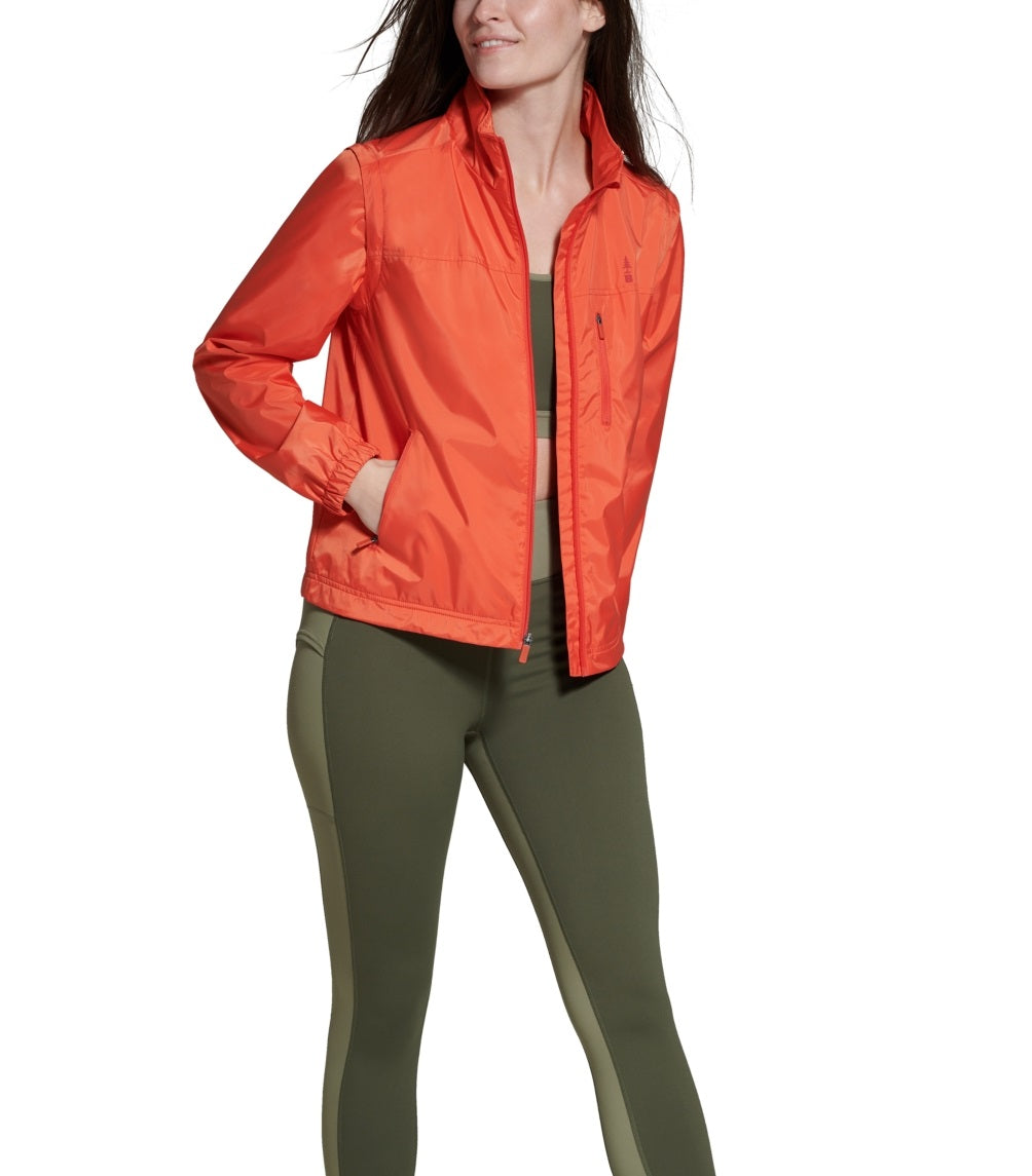 Bass Outdoor Women's Kennebec Convertible Jacket Red Size X-Small