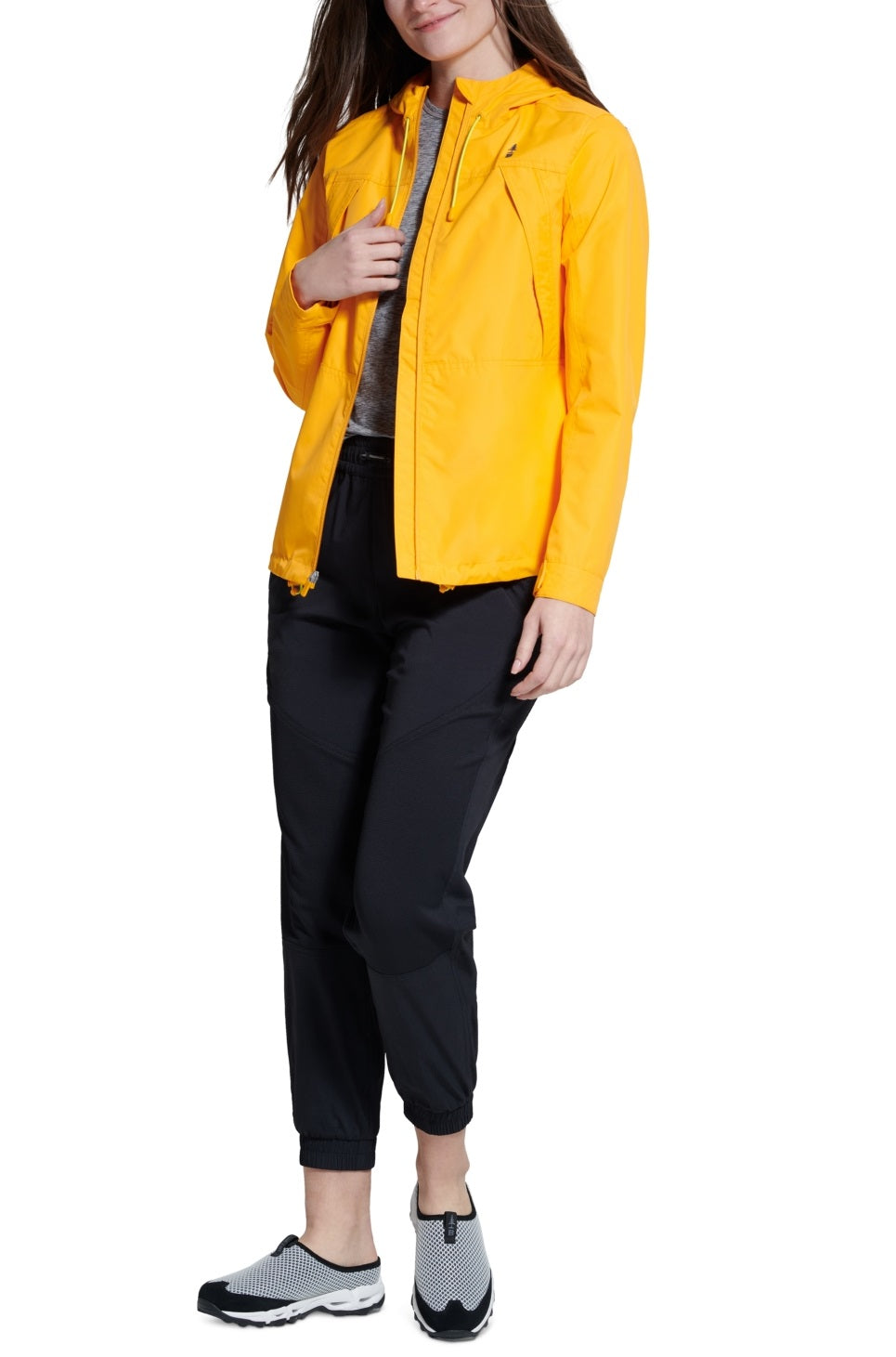 Bass Outdoor Women's Kineo Rain Tech Jacket Yellow Size X-Large