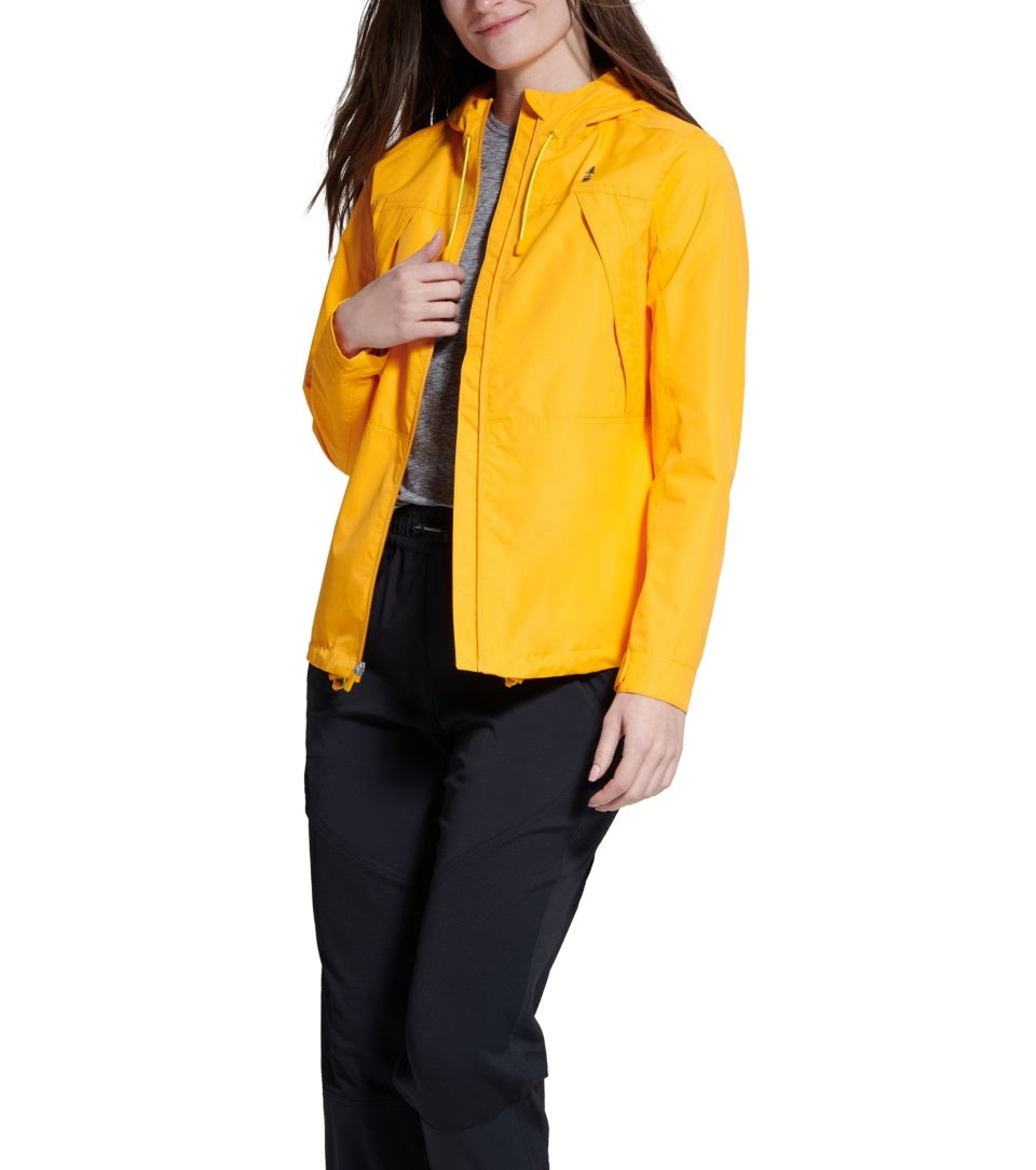 Bass Outdoor Women's Kineo Rain Tech Jacket Yellow Size X-Large
