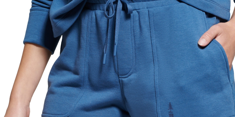 Bass Outdoor Women's Placid Drawstring Shorts Blue Size Large