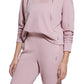 Bass Outdoor Women's Batona French Terry Half Zip Sweatshirt Pink Size X-Large