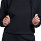 Bass Outdoor Women's Batona French Terry Half Zip Sweatshirt Black Size Medium