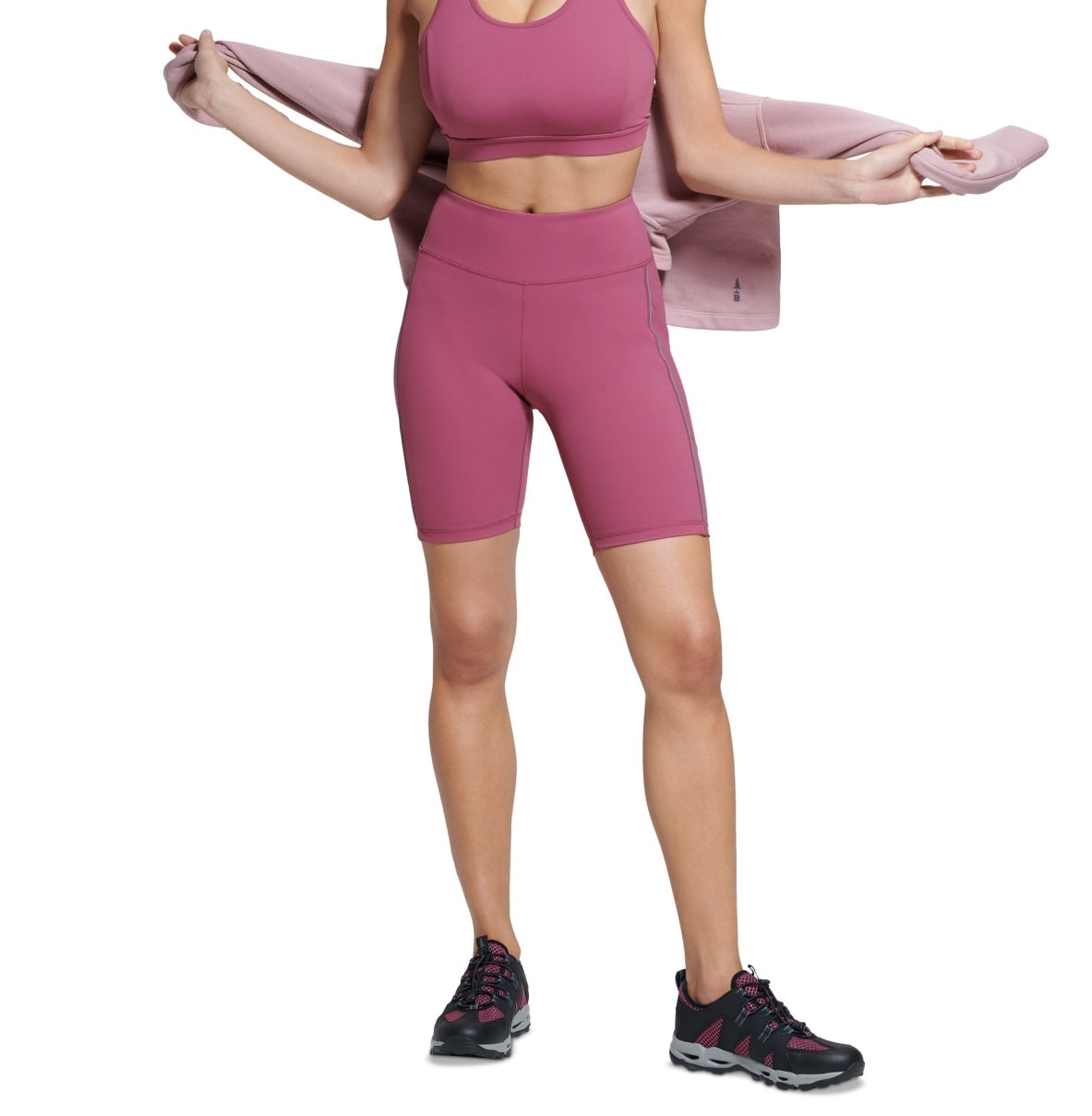 Bass Outdoor Women's Hayduke Tech Biker Shorts Pink Size Small