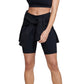 Bass Outdoor Women's Hayduke Tech Biker Shorts Black Size Large