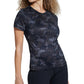 Bass Outdoor Women's Camo Cross Performance Baselayer T-Shirt Black Size Medium