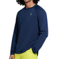Bass Outdoor Men's Hilltop Long Sleeve Henley Blue Size Large