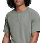 Bass Outdoor Men's Hilltop Henley Shirt Green Size Small